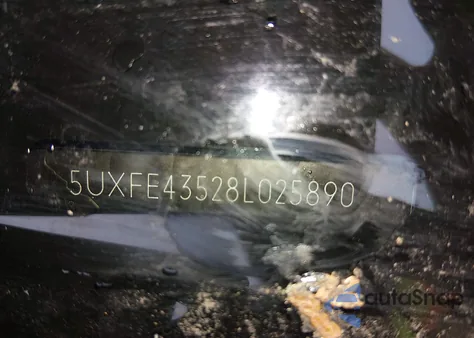 2008 BMW X5 3.0Si z USA, uszkodzony, nr VIN 5UXFE43528L025890